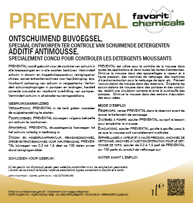 Prevental ontschuimer